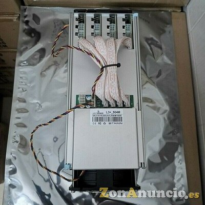 Bitmain ANTMINER L3+,  E3 , S19 Pro 110Th/s, T17+, T19